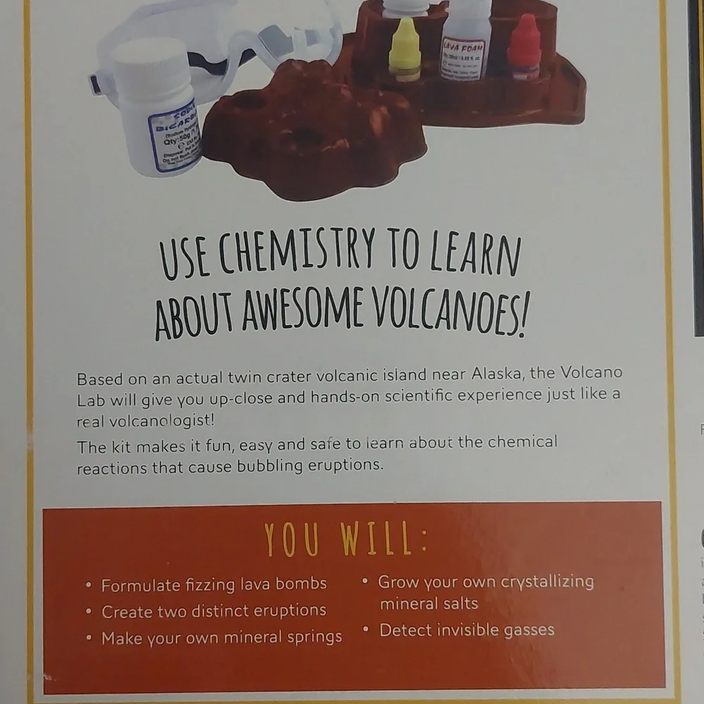 Science academy‎ volcano lab kit